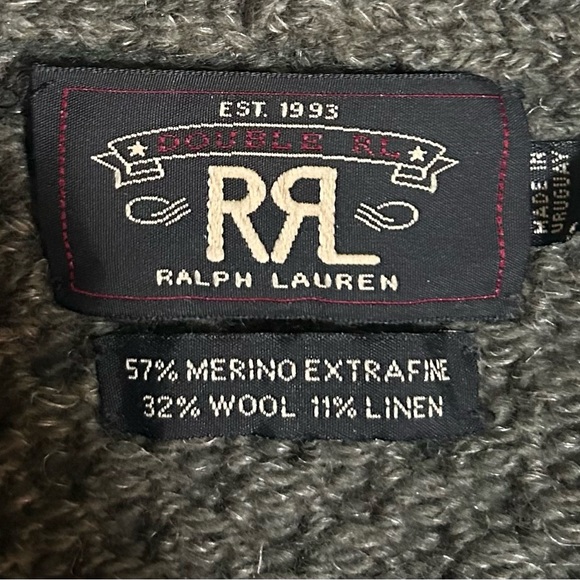 Ralph Lauren Double RL Cable Knit Cardigan - Picture 4 of 14
